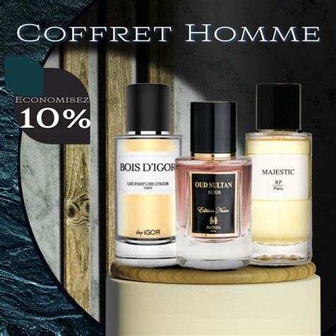 coffret parfum homme pas cher